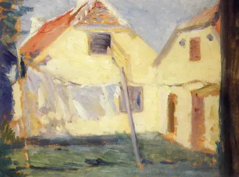 Klesvask mellom gavler