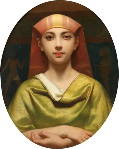 Portrait Of A Young Egyptian Woman