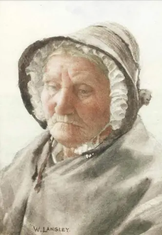 Portrait Of An Old Lady