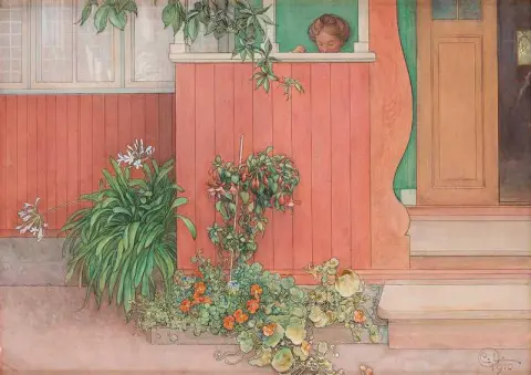 Suzanne Pa Forstubron 1910