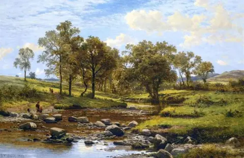 夏日溪流 1883