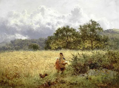 穿过大麦 1874