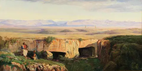 Campagna Di Roma hentet fra Cervara 1871