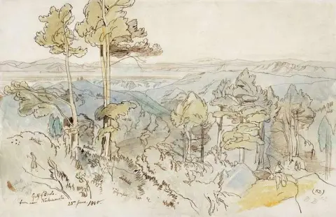 De Golf van Brolo uit de buurt van Kokkinomilia 1848