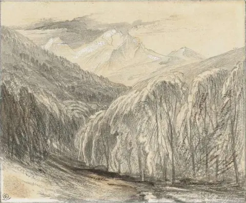 Passet til Monte D Oro Corsica 1868