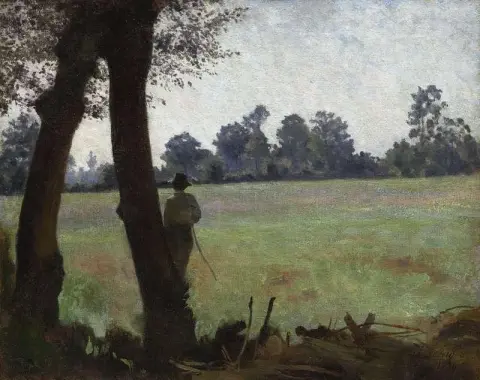 المناظر الطبيعية الصياد 1890