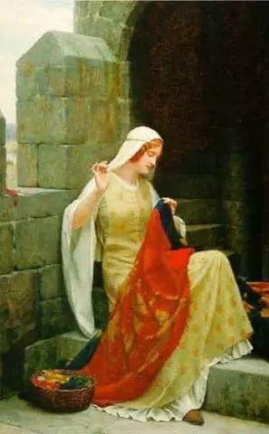 Cosiendo el estándar Ca. 1911