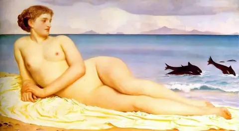 Actaea La ninfa de la orilla Ca. 1868