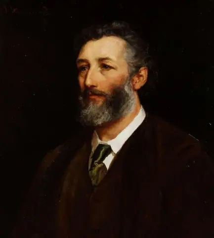 Retrato de Federico Lord Leighton 1877