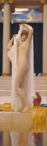 El baño de psique Ca. 1890