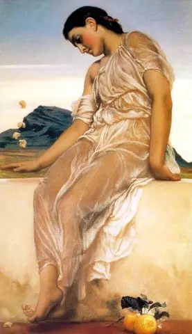 Knucklebone Player noin 1867
