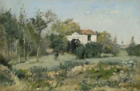 Белый дом Буа-де-Мёдон, около 1872–1875 гг.