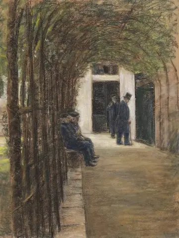 حديقة إم برينتانوستيفت في أمستردام، كاليفورنيا، 1880