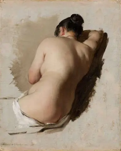 Study Of A Female Model Ca. 1853