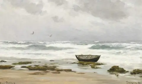 Giornata nuvolosa al mare