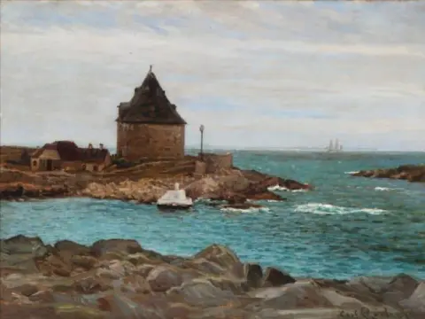 Blick von Frederikso Bornholm