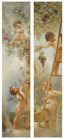 Amorini-giardinieri 1886-89