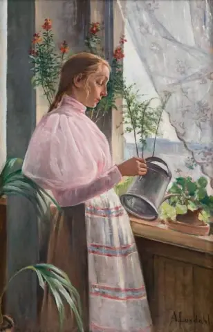 Garota do arquipélago no início da década de 1890