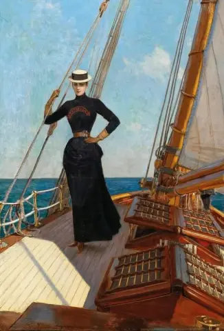 Auf dem Deck der Aranella