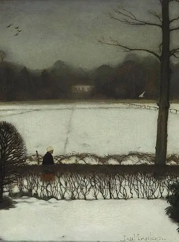 Vista desde el estudio en Eerbeek