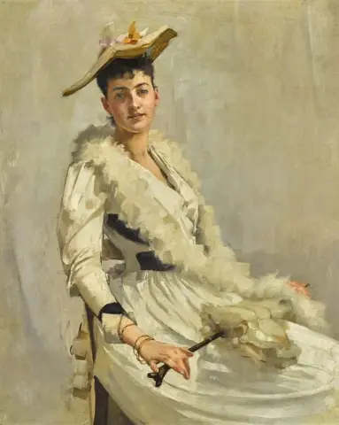 Madmoiselle B.:n muotokuva noin 1884