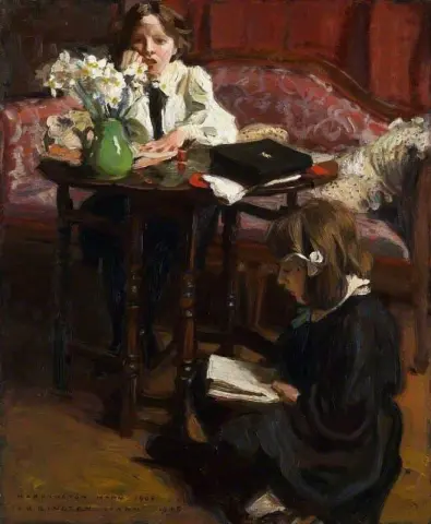 Hora da aula 1908