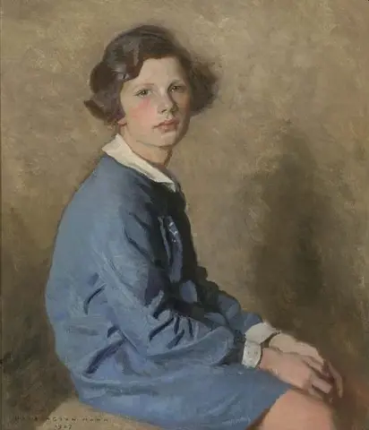 Retrato de uma jovem 1927
