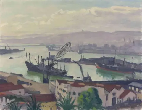 르 포르 솔레이 세일링 캘리포니아 1942-43