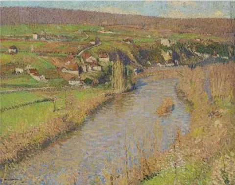 O Vale Lot visto da Casa de St Lapopie