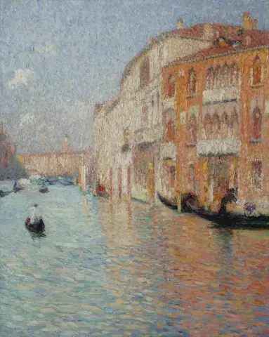 O Palácio Amarelo Veneza 1910