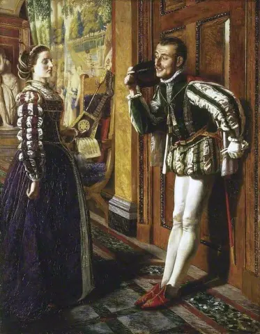 Katherine en Petruchio 1855