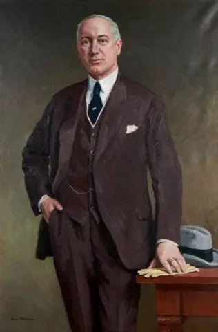 retrato de walter j. hayes