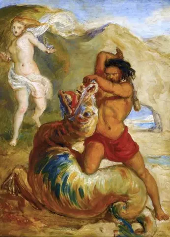 Perseus Saving Andromeda 1847