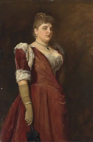 Retrato da Sra. Charles Wertheimer 1891
