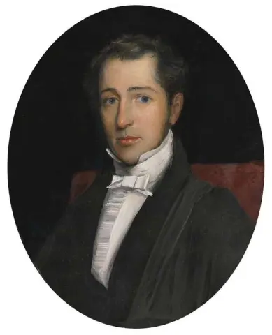 Retrato do Reverendo John Perkins Ca. 1845-50