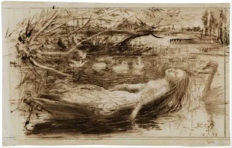 A Senhora de Shalott 1854