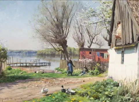 Farm Exterior By Sorup Spring 1932