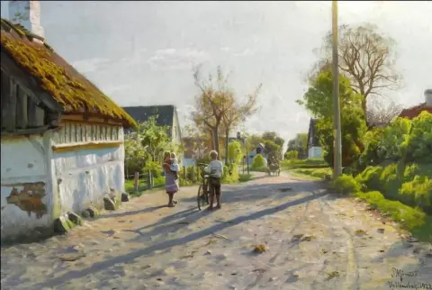 Late Spring Day In Vallensb K 1922