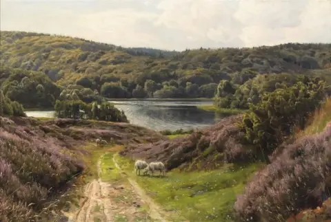 Scenery From Virklund 1923
