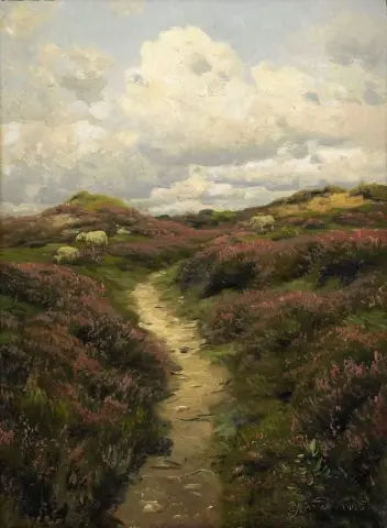 Sommarlandskap Med Betande Far 1905