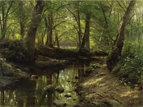 Stream Through The Woods