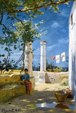 Summer In Capri 1885