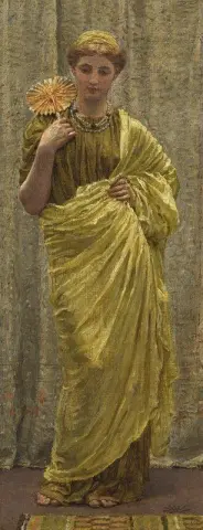 Il ventaglio dorato 1878 circa