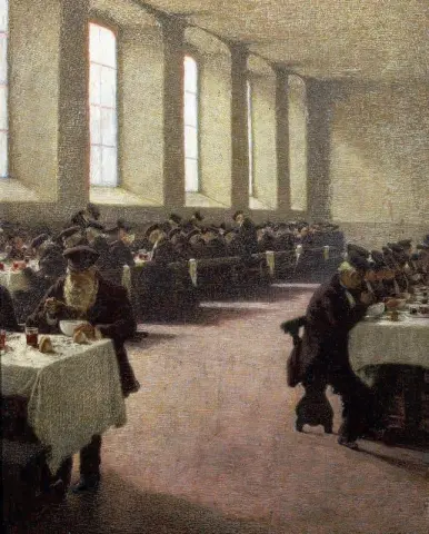 Il Refettorio Del Pio Albergo Trivulzio 1919