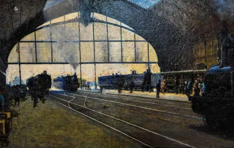 La Stazione Centrale di Milano 1889