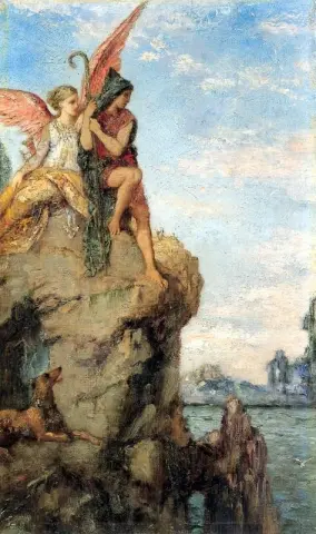 Hesiode et la muse