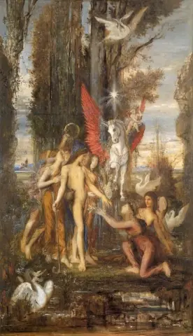 Hesiode et les muses