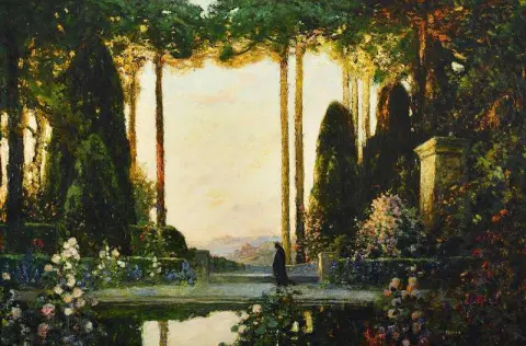 Un jardín encantado 1923
