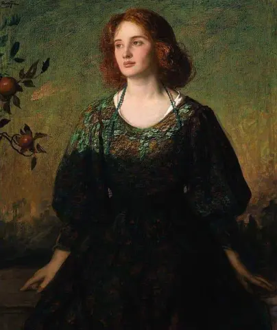 retrato de una dama
