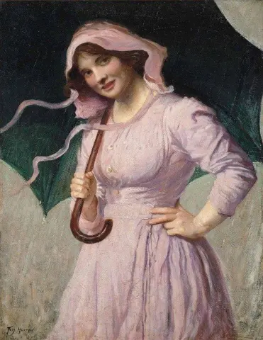 El vestido rosa